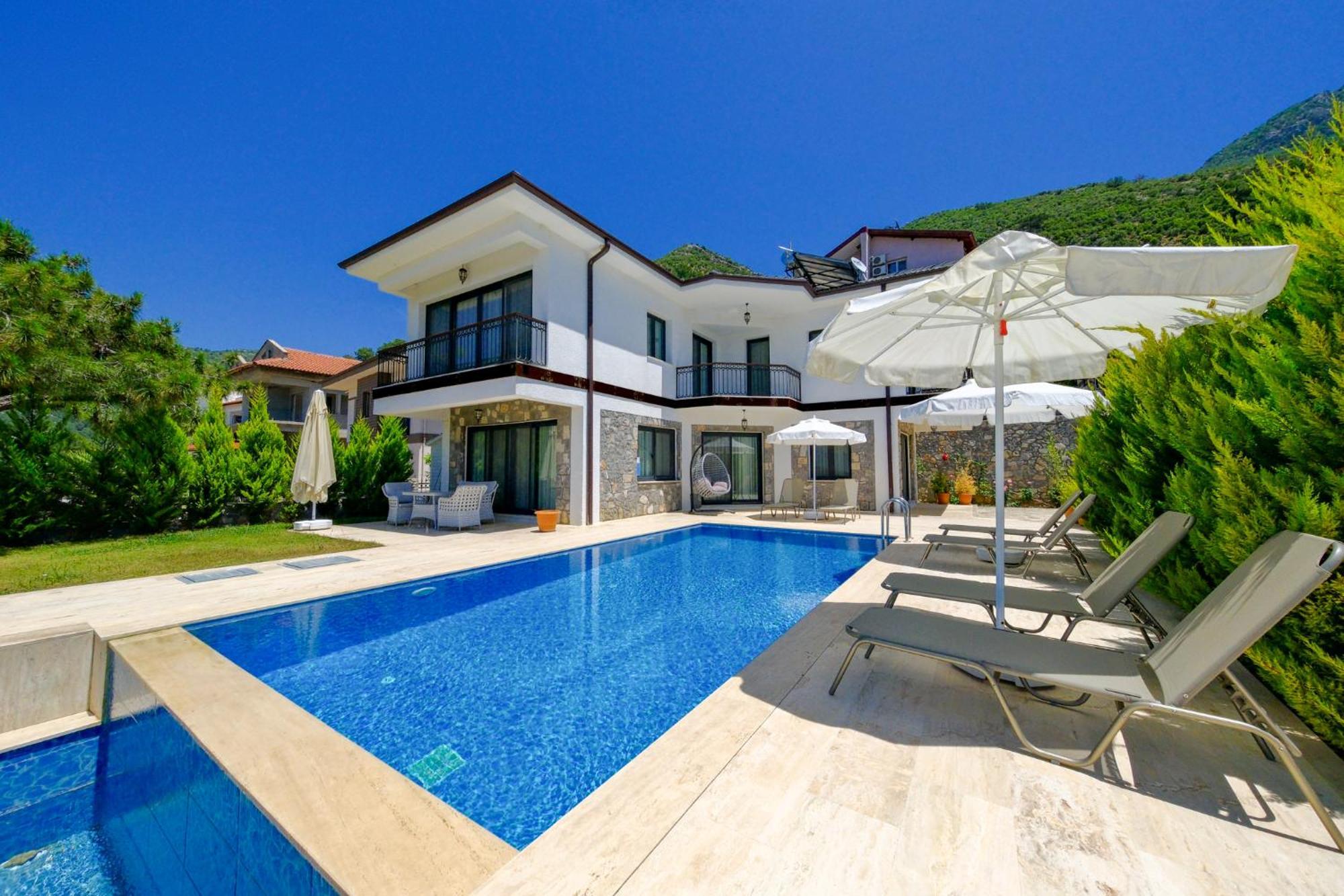 Mediterranean Breeze Villa - Family-Friendly Luxury Villa - Fethiye By Sunworld Villas Экстерьер фото