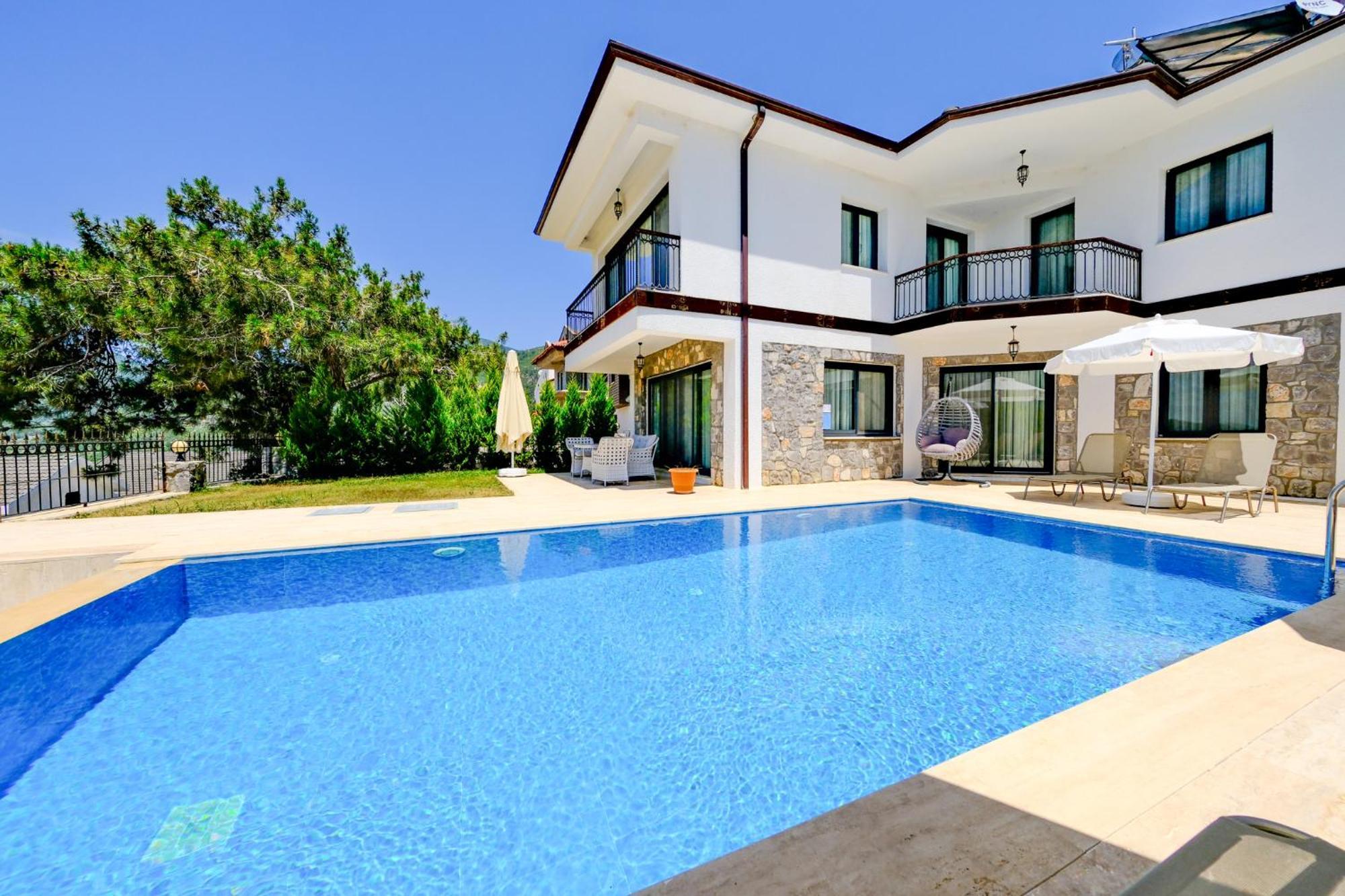 Mediterranean Breeze Villa - Family-Friendly Luxury Villa - Fethiye By Sunworld Villas Экстерьер фото