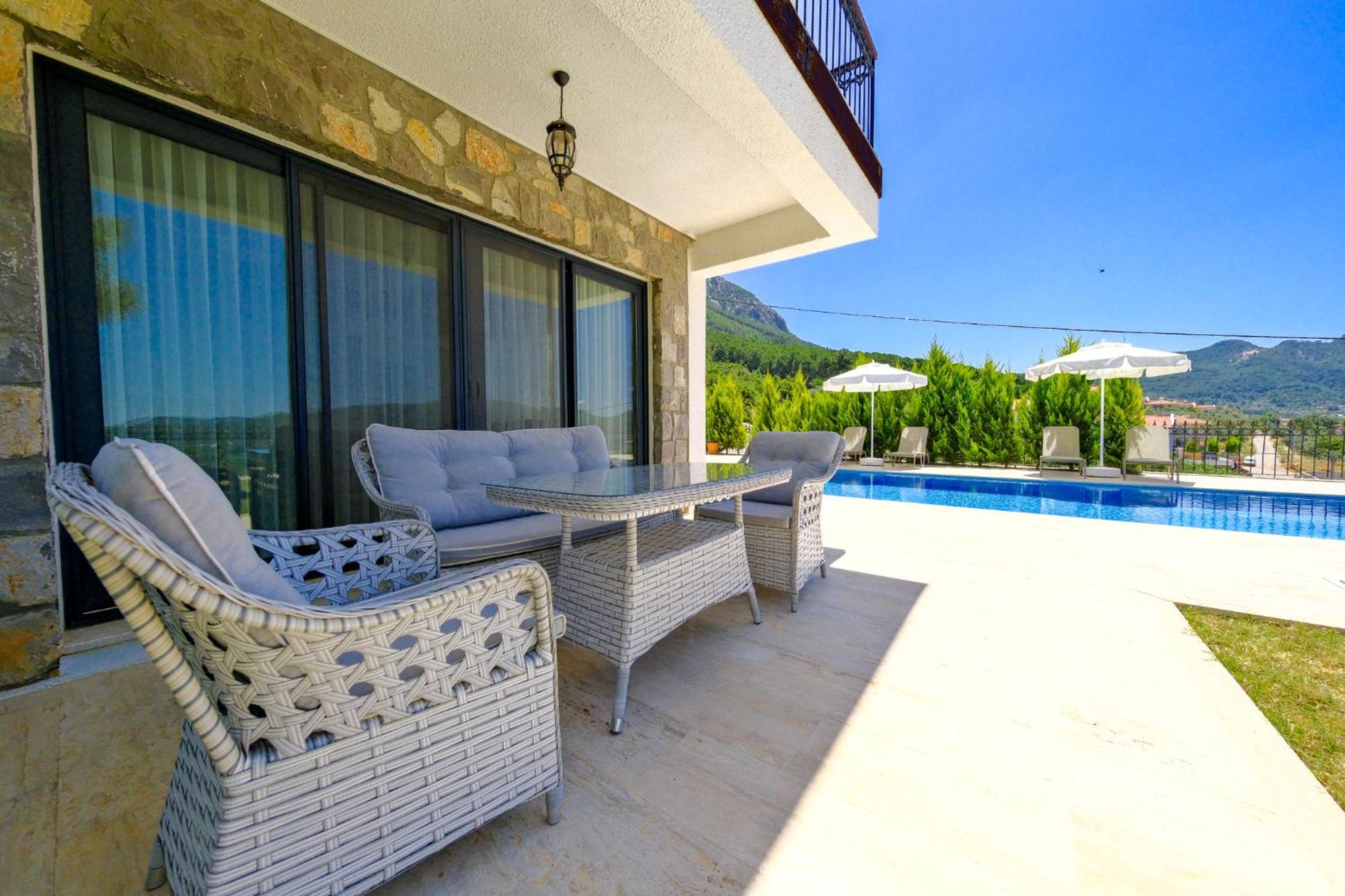 Mediterranean Breeze Villa - Family-Friendly Luxury Villa - Fethiye By Sunworld Villas Экстерьер фото